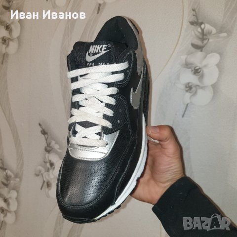 оригинални маратонки Nike Air Max 90 Black номер 42.5, снимка 15 - Маратонки - 42630010