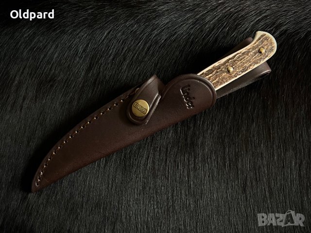 Рядък екземпляр. Немски ловен нож Forester (Solingen). , снимка 5 - Ножове - 39242244