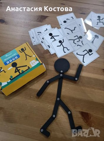 Монтесори Дървено човече 