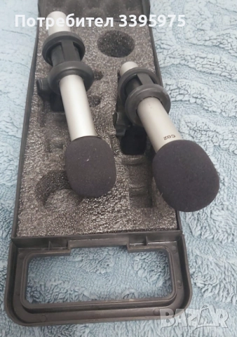 Комплект от 2 нови стерео кондензаторни микрофона Samson C02, снимка 2 - Микрофони - 51684341