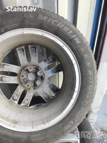 Оригинален комплект гуми 6бр Michelin Spain с джанти 4бр , снимка 5 - Гуми и джанти - 50735218