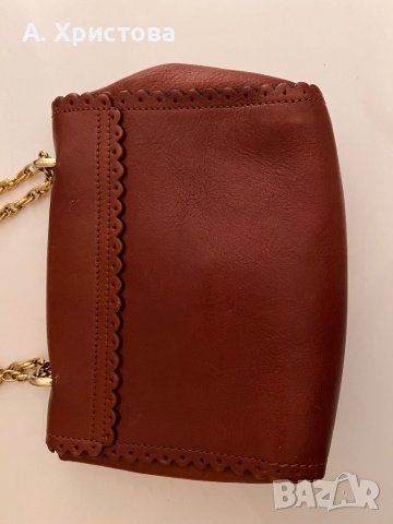 Mulberry кафява чантичка естествена кожа, снимка 2 - Чанти - 43170020