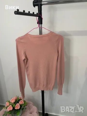 Блуза нежно плетиво с перлички, универсален размер, снимка 12 - Блузи с дълъг ръкав и пуловери - 48764205