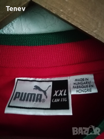България #5 Георги Марков мачов гостуващ червен оригинален екип 2000/2001 Puma тениска фланелка, снимка 8 - Футбол - 52970866