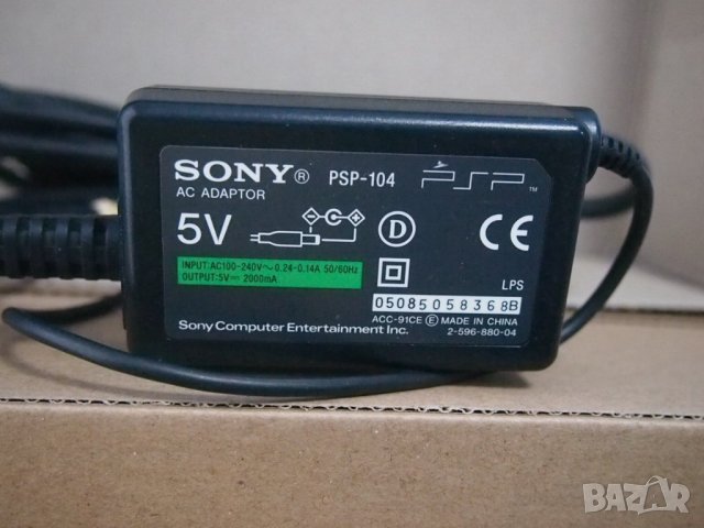 Адаптер - захранване за Sony PSP - оригинално, снимка 3 - PlayStation конзоли - 37497017