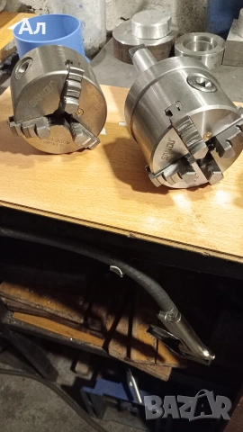 Продавам умиверсали 80 и 100 мм с фланец и конусна опашка за Морз 3 с 3 и с 4 челюсти , снимка 7 - Стругове - 52968282