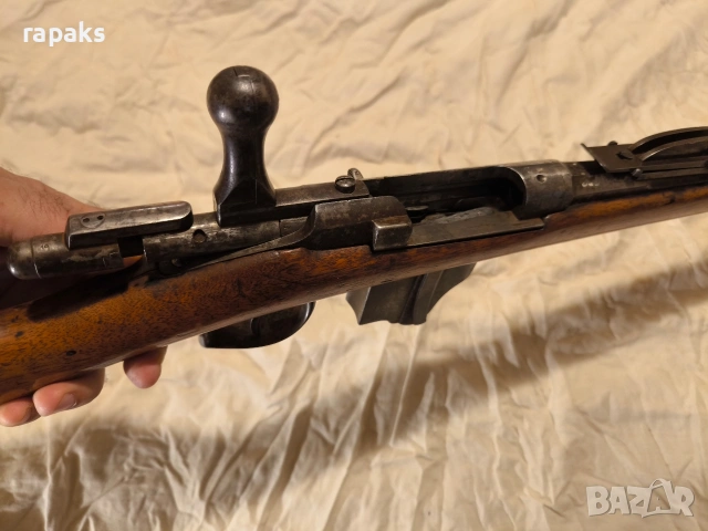 Пушка Бюмонд, карабина револвер, старинна многозарядна , снимка 8 - Колекции - 43187258