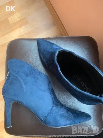 Jenny fairy велурени боти на ток , снимка 4 - Дамски боти - 48085172