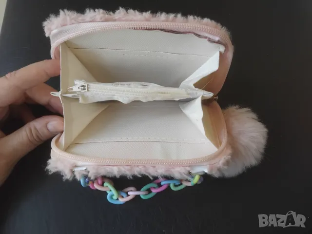 Пухена детска чантичка / чанта за момиченце, снимка 3 - Други - 48147601