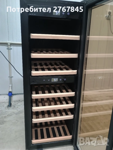 Хладилна витрина за охлаждане на вино CASO DESIGN, снимка 4 - Хладилници - 53446972