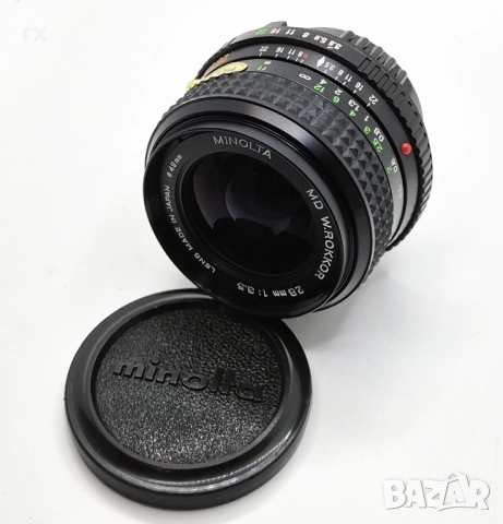 Minolta MD W.Rokkor 28mm f3.5, снимка 1