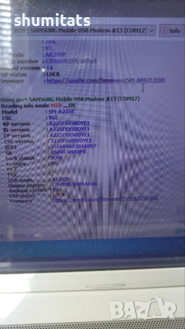 Samsung A22 4g цял/на части, снимка 3 - Samsung - 52789104