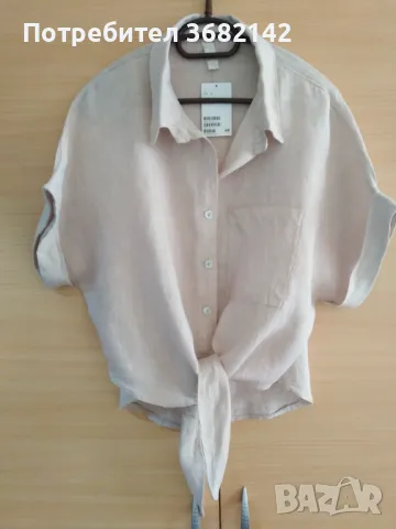 продавам нова ленена дамска риза, снимка 1