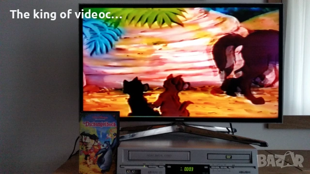 Видеокасета " Книга за  джунгла - Маугли " Disney VHS , снимка 4 - Анимации - 53562445