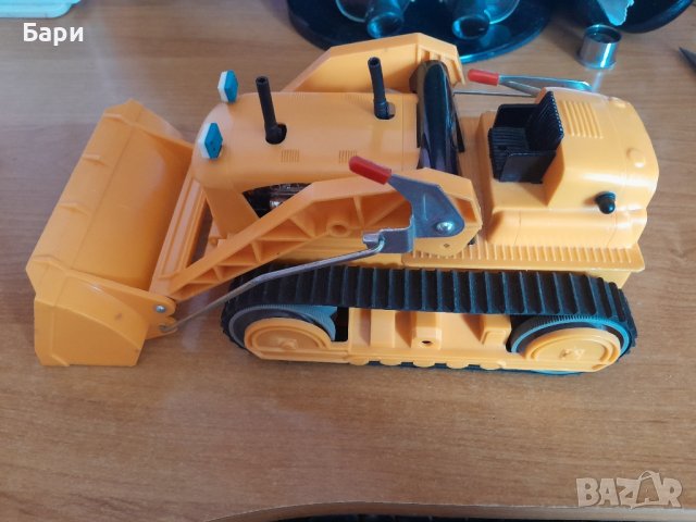 Стара играчка булдозер на ТОМY - Japan, снимка 14 - Колекции - 43551511