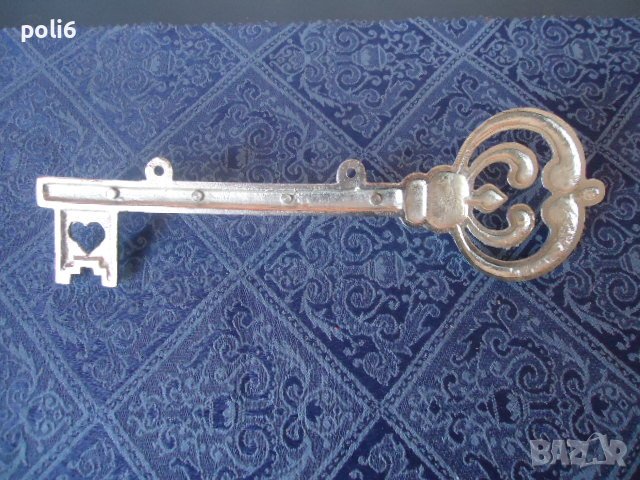 месингова закачалка за ключове, снимка 3 - Декорация за дома - 39658826