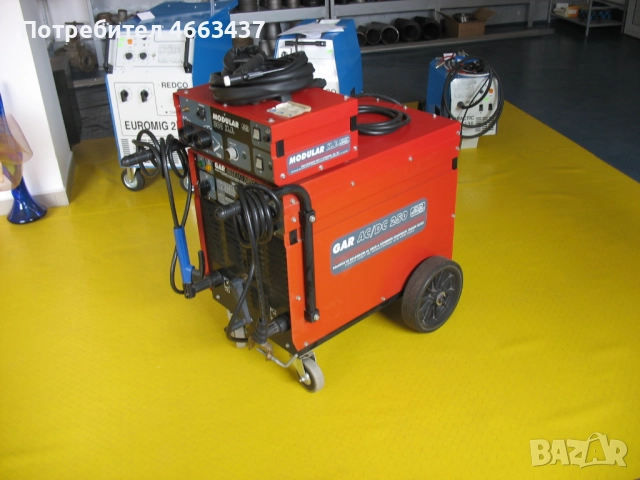 Нов и неизползван заваръчен апарат Gala Gar AC/DC 250 TIG с водно охлаждане, снимка 2 - Други машини и части - 52576706