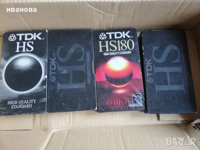 видео  касети VHS TDK, снимка 13 - Други жанрове - 39895816