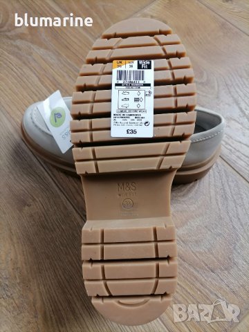 Дамски мокасини M&S Collection, снимка 4 - Дамски ежедневни обувки - 38874654