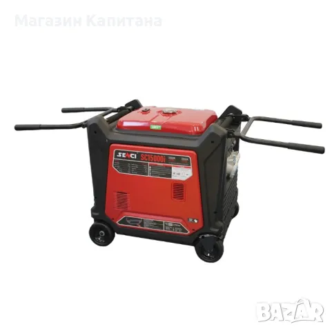 Бензинов инверторен генератор SENCI SC-15000i/ 13 kW, снимка 3 - Други машини и части - 49232611