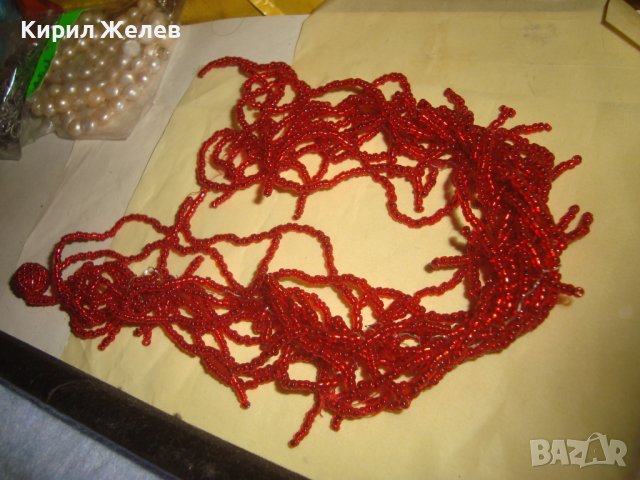 КРАСИВА МЪНИСТЕНА ОГЪРЛИЦА ХЕНД - МЕЙД АРТ КОЛИЕ 10910, снимка 2 - Колиета, медальони, синджири - 37851500