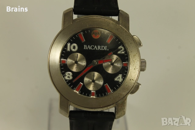 Мъжки Кварцов Хронограф BACARDI , снимка 4 - Мъжки - 51711604