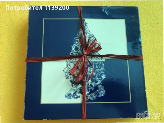 Guy Degrenne френски коледен комплект за декорация на маса, снимка 8 - Декорация за дома - 34847585