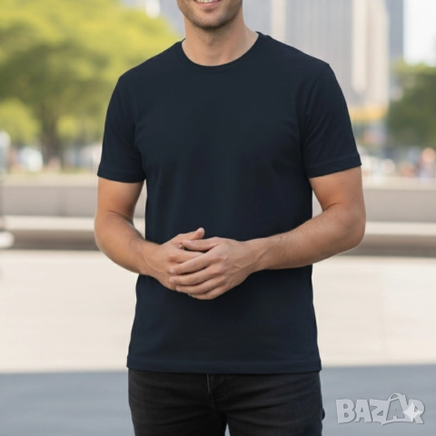 Мъжки тениски от 100% памук – 8 различни цвята, снимка 10 - Тениски - 51849063