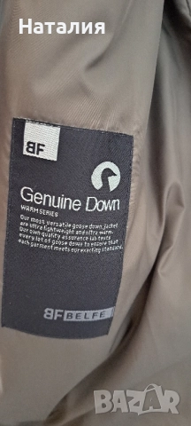 Оригинално пухено палто с гъши пух, снимка 5 - Якета - 47906976