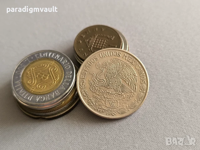 Монета - Мексико - 1 песо | 1971г.