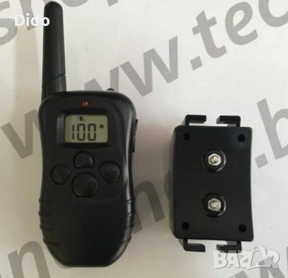 ЕЛЕКТРОНЕН НАШИЙНИК ЗА ОБУЧЕНИЕ НА КУЧЕ – ВОДОУСТОЙЧИВ И С АКУМУЛАТОРНИ БАТЕРИИ!SKU: TS0074 - синя  , снимка 11 - За кучета - 43749480