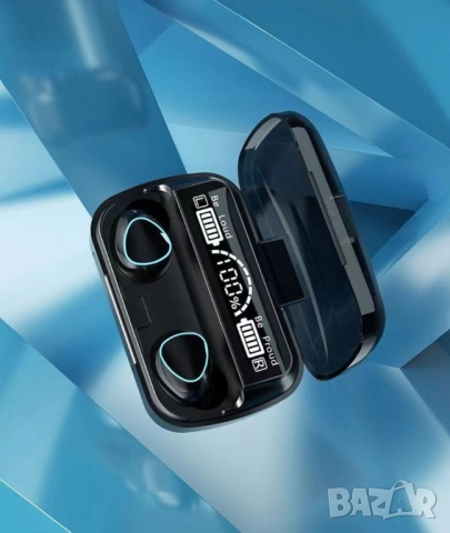 Безжични Bluetooth слушалки с LED цифров дисплей 