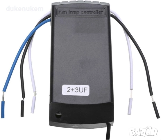 Универсално дистанционно за таванен вентилатор, с приемник, таймер и контрол на светлина и скорости, снимка 5 - Вентилатори - 52610794