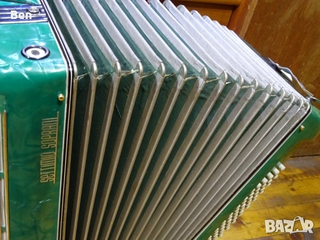 Акордеон Сетимио сопрани Наполи-96 баса, снимка 7 - Акордеони - 52860792