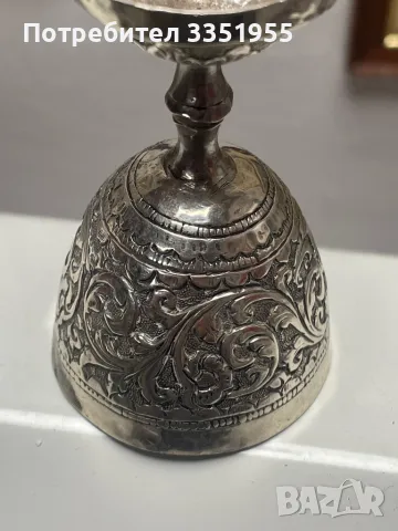 Сребърна старинна чаша, снимка 10 - Антикварни и старинни предмети - 50321020