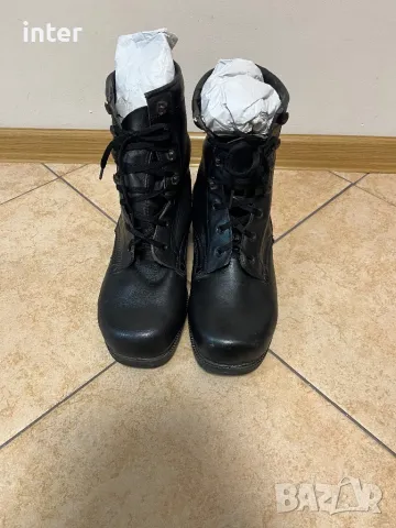 Кожени кубинки 39 номер, снимка 2 - Дамски боти - 48642613