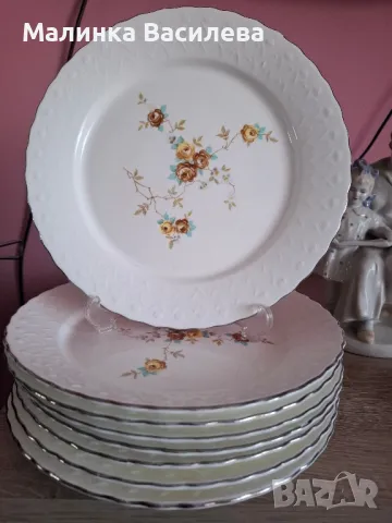 Чинии костен порцелан , снимка 7 - Чинии - 50299636