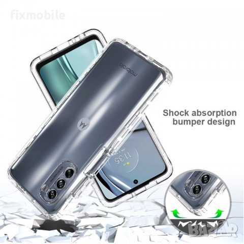 Motorola Moto G62 5G Прозрачен силиконов гръб/кейс, снимка 1