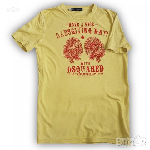 Мъжка тениска Dsquared Dansgiving day - М