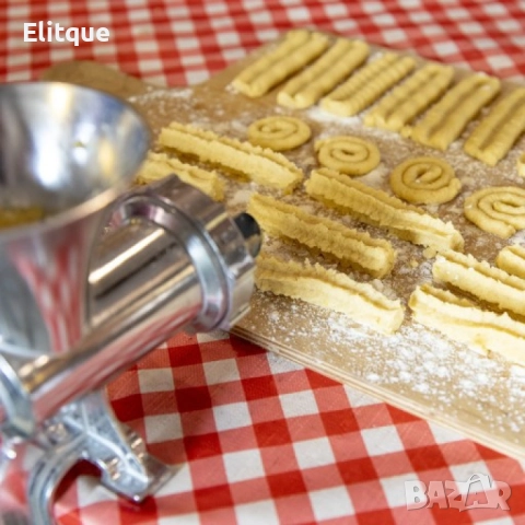 Мултифункционална ръчна мелница – за месо, колбаси и бисквити, снимка 6 - Други - 52742666