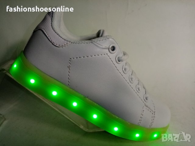 Детски маратонки светещи със USB зарядно. , снимка 3 - Детски маратонки - 40428447