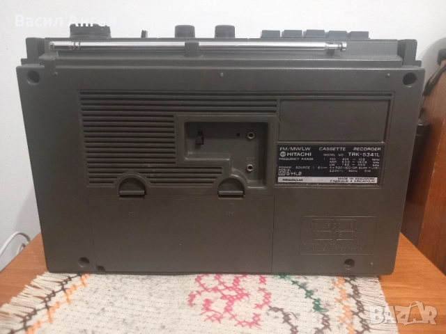 Hitachi trk 5341L, снимка 6 - Радиокасетофони, транзистори - 52090429