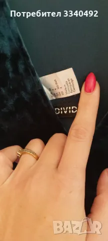 Тъмно зелена плюшена рокля(кадифе) , снимка 4 - Рокли - 47471507