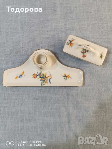 Порцеланов писалищен комплект, снимка 2 - Антикварни и старинни предмети - 32323218