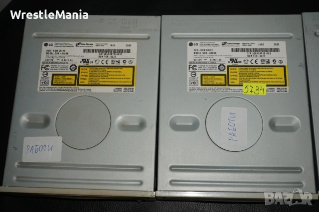 5 DVD/CD Оптични Устройства с IDE интерфейс за Настолен Компютър ТЕСТВАНИ И РАБОТЕЩИ, снимка 2 - Други - 53130334