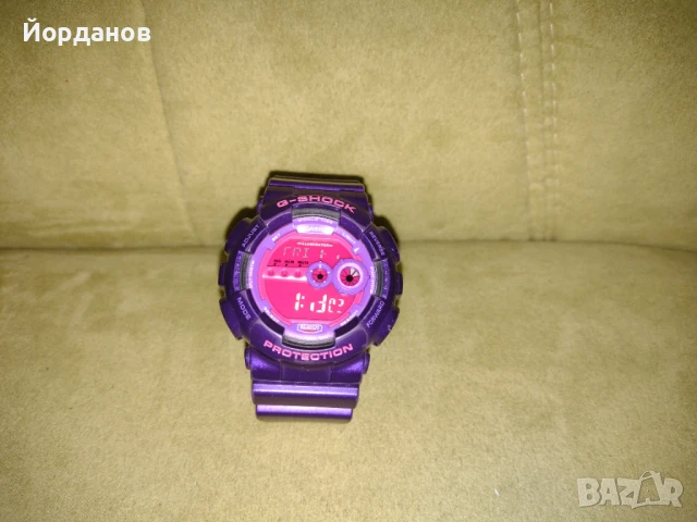Casio G-Shock GD-100SC лилав , снимка 3 - Мъжки - 50594626