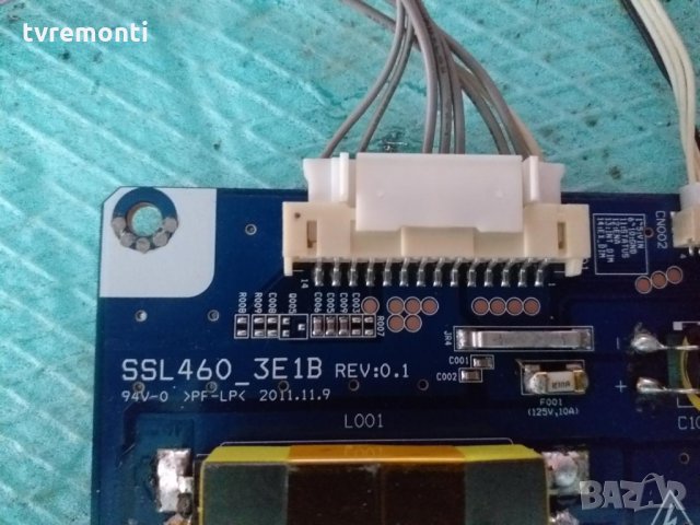 Платка LED DRIVER INVERTER SSL460_3E1B REV:0.1, снимка 2 - Части и Платки - 28625125