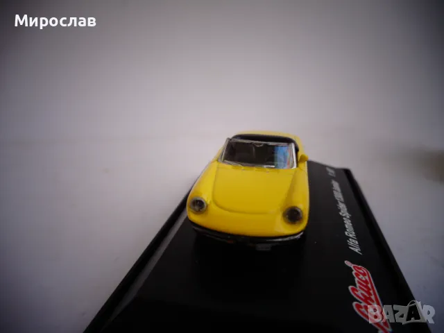 1:87 H0 SCHUCO ALFA ROMEO SPIDER КОЛИЧКА МОДЕЛ ИГРАЧКА, снимка 3 - Колекции - 47801418