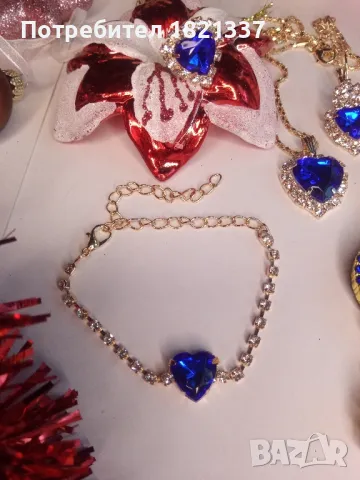 Дамски комплект: часовник с бижута , снимка 4 - Бижутерийни комплекти - 48758313