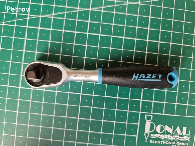 HAZET 863 HP (Hi Per) - MADE IN GERMANY - HIGH PERFORMANCE - 1/4" ЧИСТО НОВА Тресчотка-ПРОФЕСИОНАЛНА, снимка 8 - Гедорета - 47033755